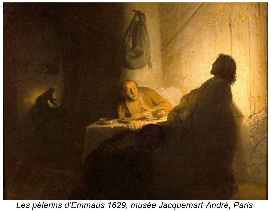 Pelerins dEmmaus 1629 legende