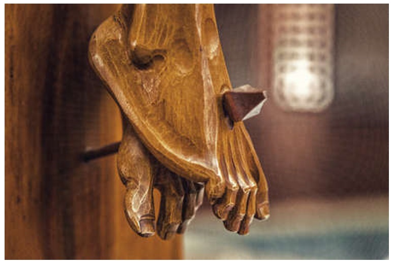 Pieds de Jesus marge