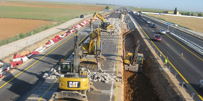 Construction autoroute