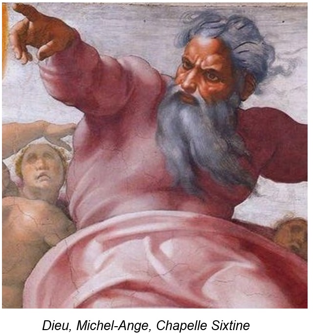 Dieu Michel ange legende